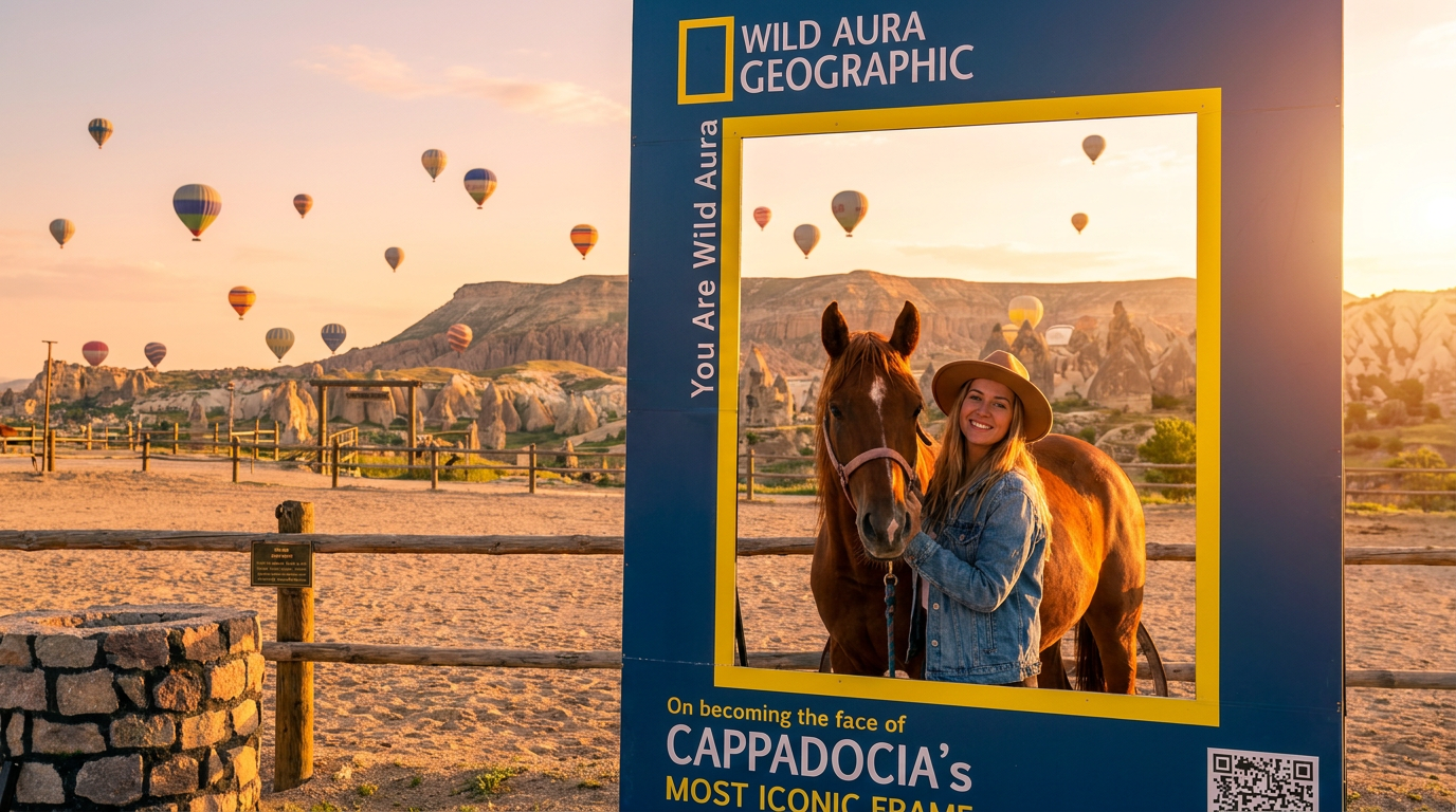 Moonlight Rider Immersion Camp — Cappadocia at golden hour